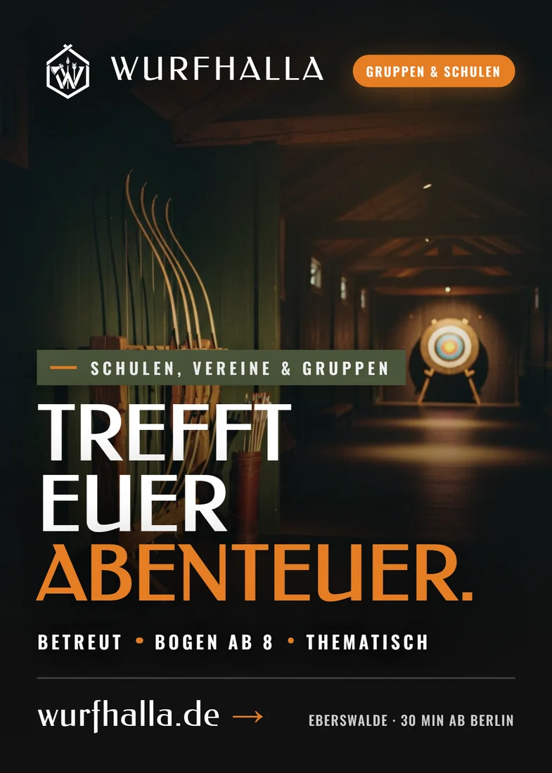 Flyer Schulen, Vereine & Gruppen — Vorderseite